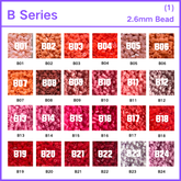 Creait Refill Fuse Beads - 1000ct B Series Colors (2.6mm Beads)
