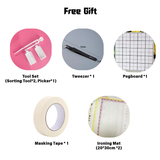 Creait 24-Color Trial Set - 2.6mm Mini Fuse Bead 24,000 Beads