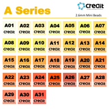 Creait Refill Fuse Beads - 1000ct A Series Colors (2.6mm Beads)