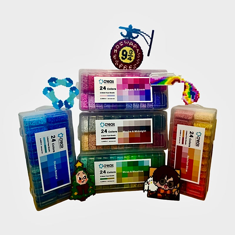2.6mm Creait Mini Fuse Bead 120 Colors Kit 120000 Beads