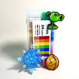 Creait 24-Color Trial Set - 2.6mm Mini Fuse Bead 24,000 Beads
