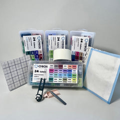 Creait 96-Color Basic Player Set - 2.6mm Mini Fuse Bead 96,000 Beads