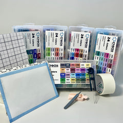 Creait 120-Color Starter Set - 2.6mm Mini Fuse Bead 120,000 Beads