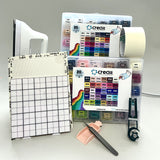 Creait 60-Color Beginner Set - 2.6mm Mini Fuse Bead 30,000 Beads