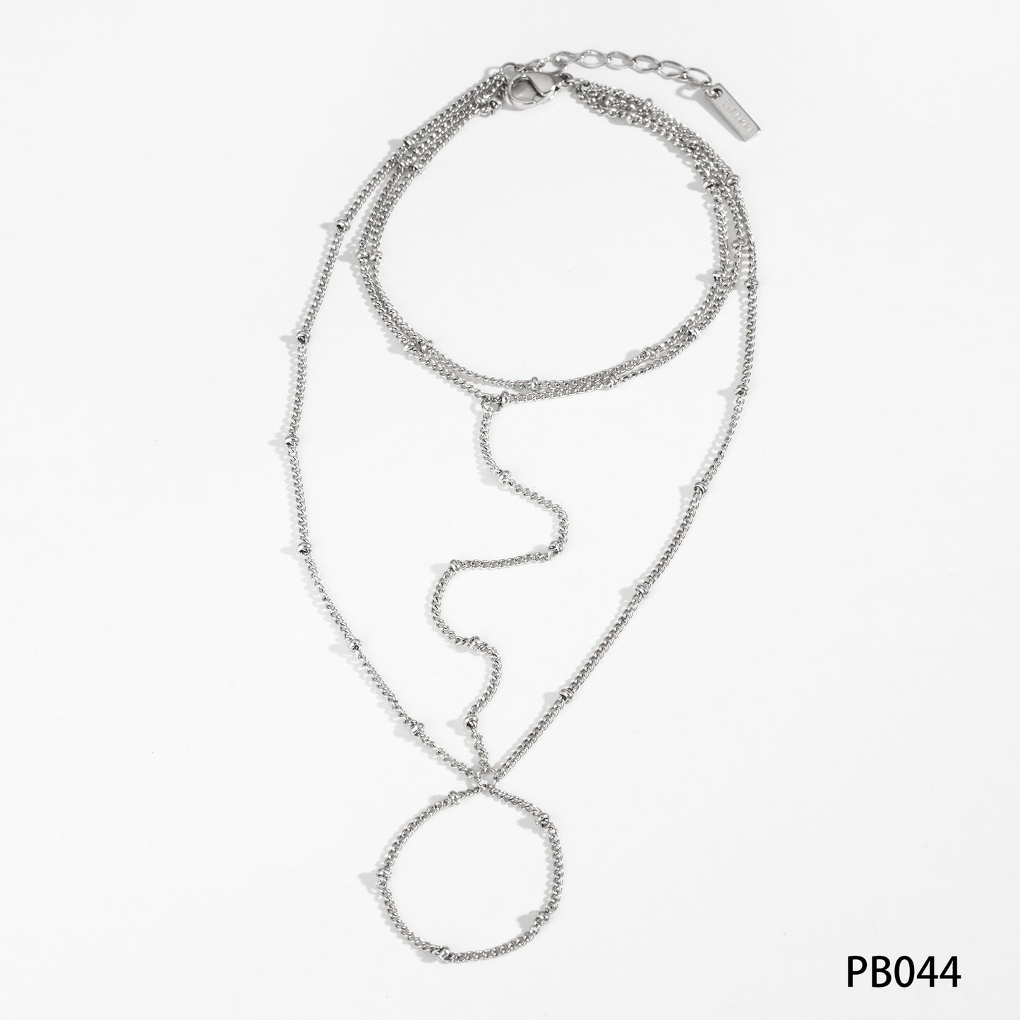 Creative bead chain back chain