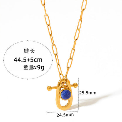 Desert Egyptian wind collarbone chain