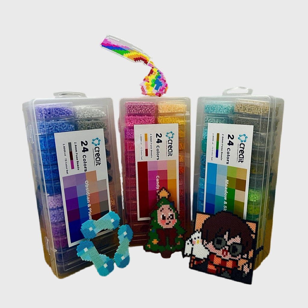 2.6mm Creait Mini Fuse Bead 72 Colors Kit 72000 Beads